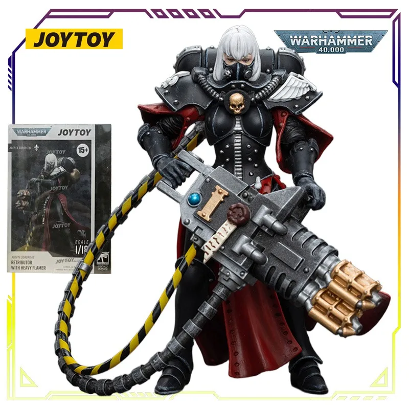 JOYTOY Original Warhammer 40K Series Imperial Mortal Army Nuns' Society Saints Action Figure ของเล่นชุดของขวัญสําหรับชาย