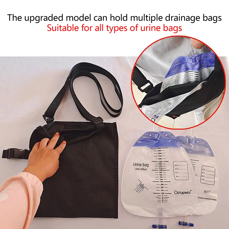 Home Care Bile Drainage Bag Fixing Bag Portable Storage Crossbody Bag Fistula Bag Bladder Bile Duct Fixing Device