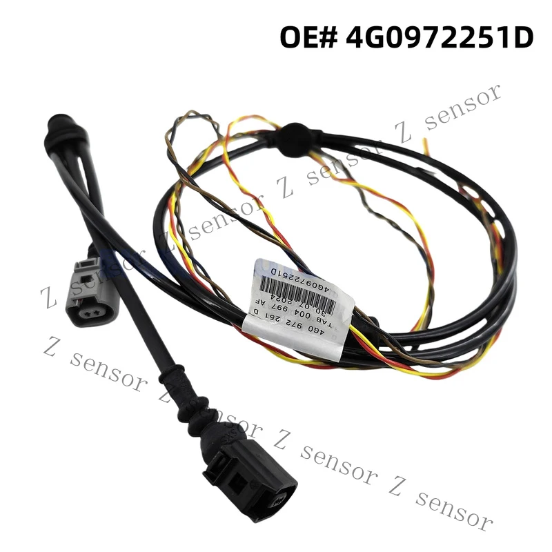 Z+ 0EM For AUDI A6 C7 A7 FRONT LEFT SPEED SENSOR WIRING HARNESS 4G0972251E D