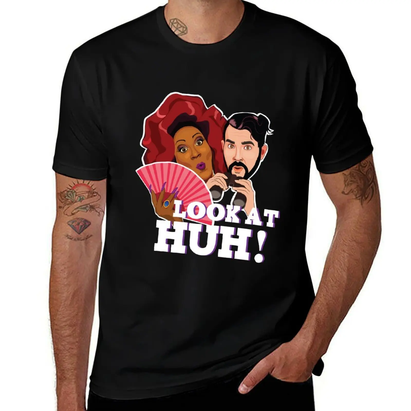 LOOK AT HUH! Final T-Shirt Holiday Lightweight T-Shirt