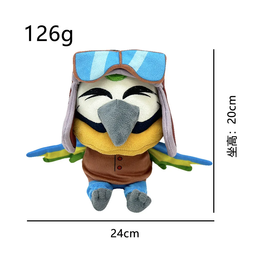 

Indigo Park Game Plush Toy Blue Theme Character Stuffed Doll Soft Plushie Collectible Gift For Fans Video Game Merch