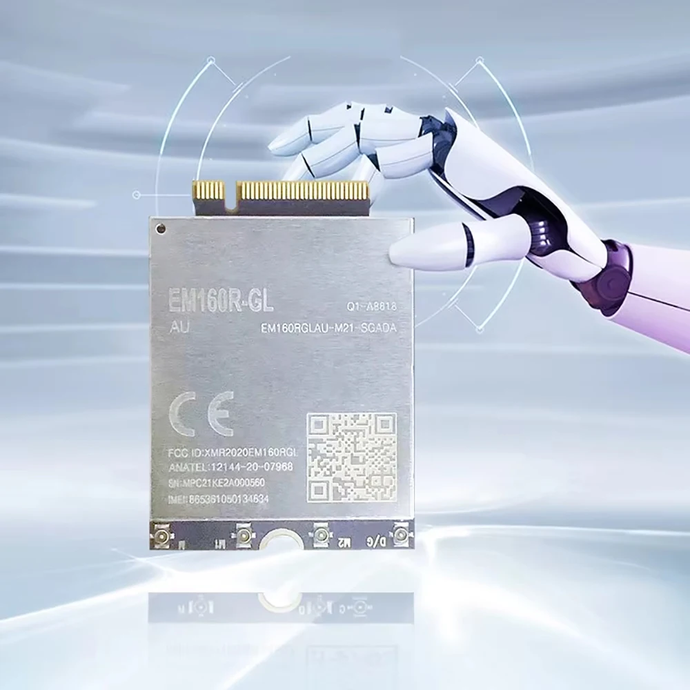EM160R-GL EM160RGLAU-M21-SGADA EM160 LTE Cat16 M.2 Module DL Carrier Aggregation 256QAM Build-in eSIM GNSS Receiver MIMO