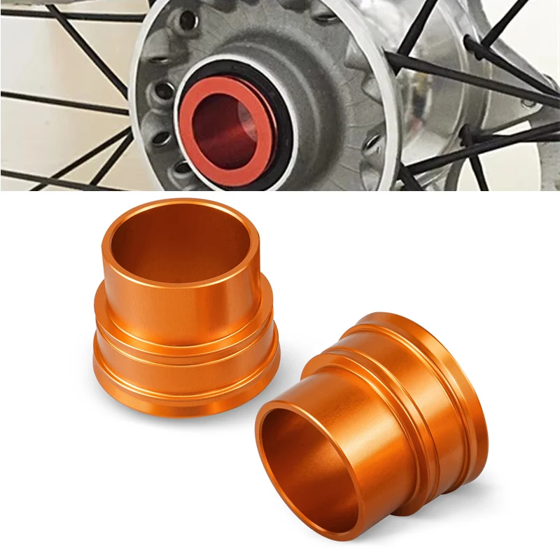 

For KTM EXC 300 26MM Front Wheel Spacers Hub Collars EXC-F 350 SX 125 250 SX-F 450 530 XCF 2003-2014 690 Enduro R 690 DUKE R ABS