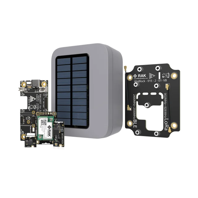 Zestaw WisBlock 2 |   Lokalizator GPS oparty na technologii LoRa z panelem słonecznym |   RAKwireless
