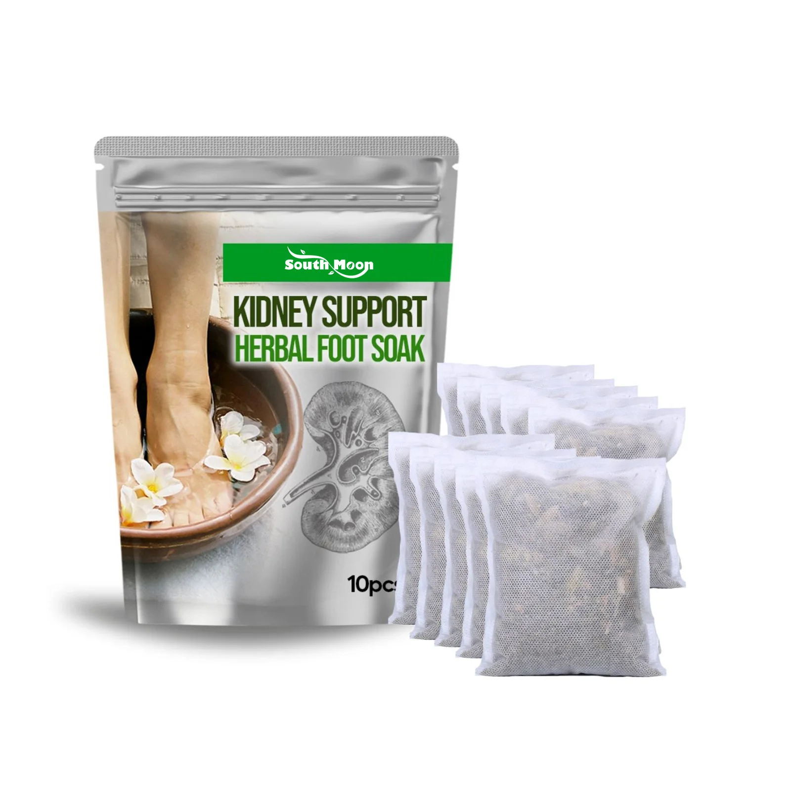 Herbal Foot Soak Bag Detox Cleanse Kidney Relieve Fatigue Metabolism Improve Insomnia Dehumidification Health Care Foot Bath Bag