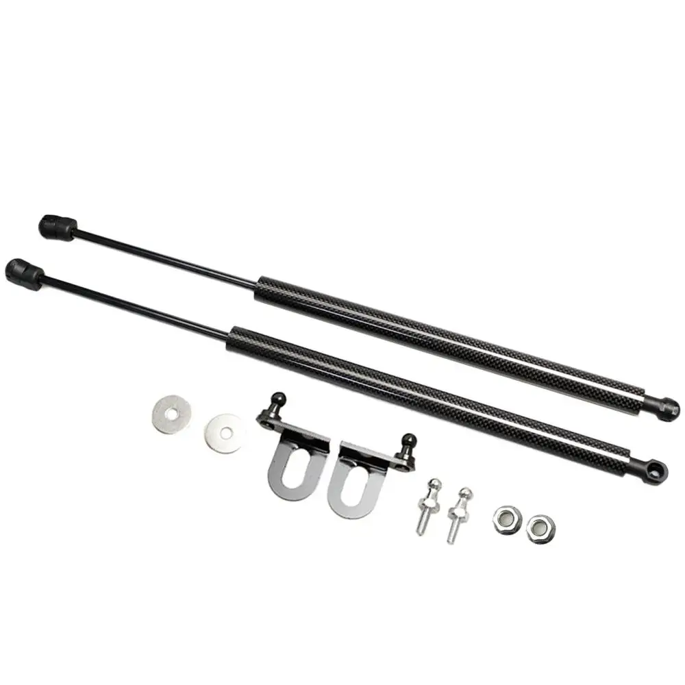 2PC Hood Damper For 1990-1993 Nissan Sunny B13 Tsuru/V16/Sentra B13 Front Bonnet Modify Gas Struts Lift Support Shock Piston Rod