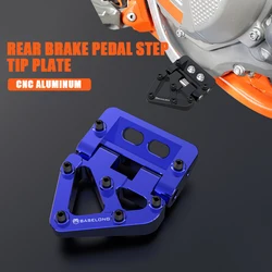 Motorcycle Folding Rear Brake Pedal Step Tip Plate FOR Yamaha TW200 2005-2021 XT225 2005-2007 XT250 TW XT 200 2008-2021 2020