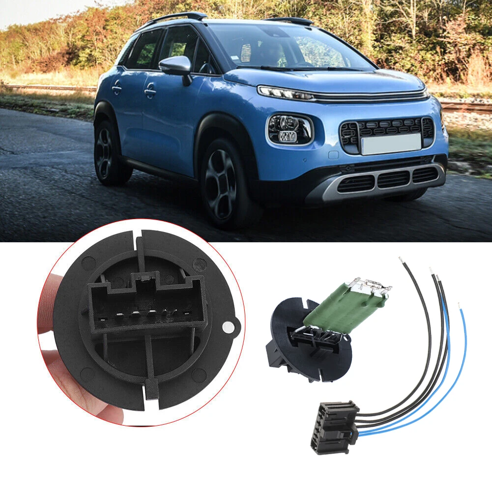 Check OE Number Blower Motor Resistor Blower Fan Resistor ABS-Metal Car Maintenance For 307 2001 - 2007 Check OE