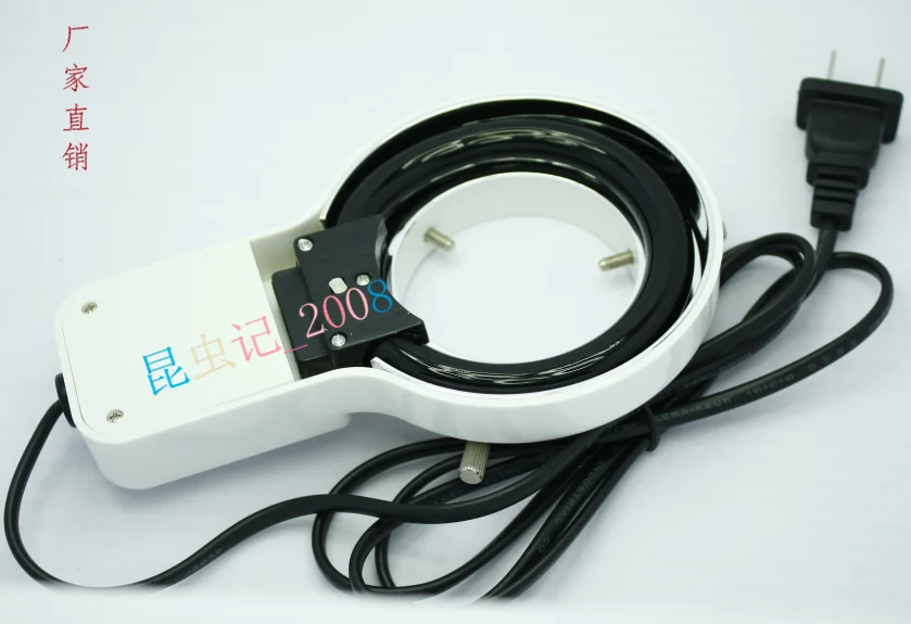 

UV Curing Lamp 365nm Microscope CCD Camera Circular Fluorescent Light Source Black Light Tube 8W Inner Diameter 60mm