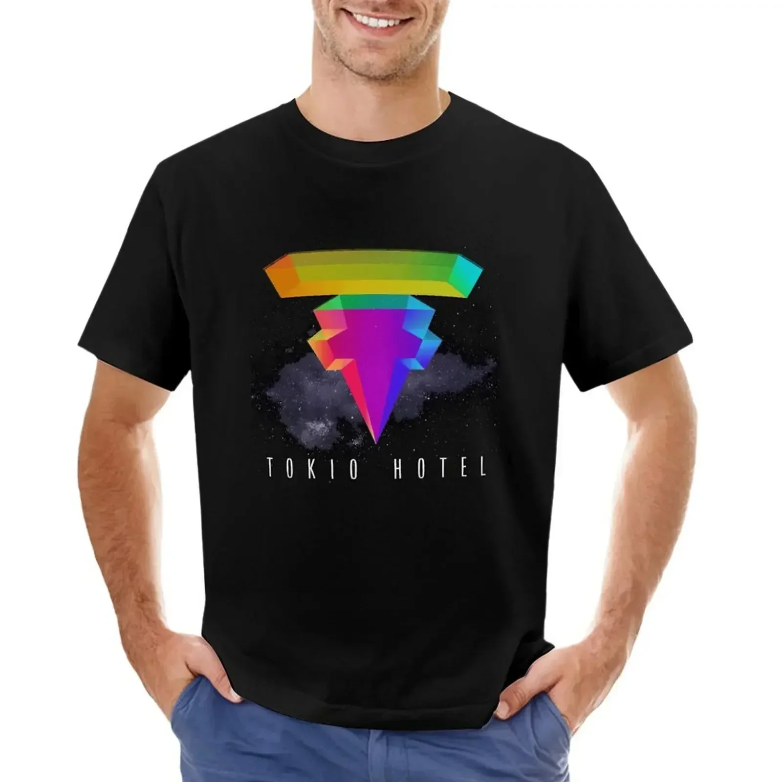 Tokio Hotel T-shirt Blouse customs design your own Men's cotton t-shirt