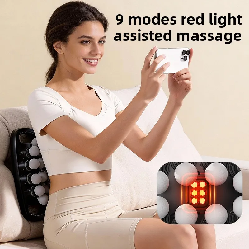 Cross-border 20 head fascia gun multi-head waist back massager home muscle relaxation massage gun Amazon hit