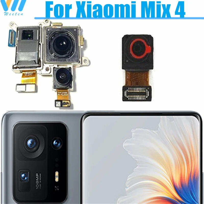 

Front Rear Back Main Camera For Xiaomi Mix 4 Frontal Selfie Front Back Main Camera Module Flex Cable Spare Repair Part Ultrawide