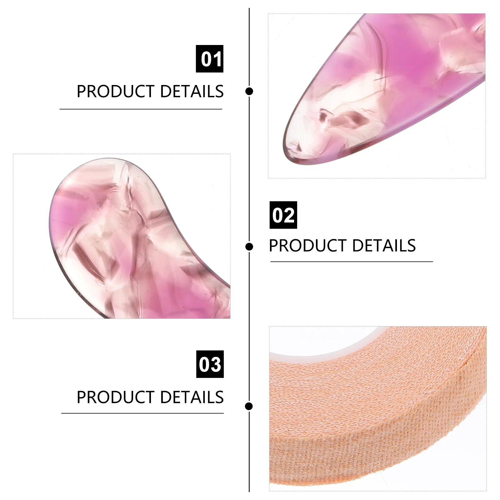 

8pcs Guzheng Fake Nails Supple Hard Moderate Groove Design Smooth Corners For String Instrument Playing Artificial Nail Gift