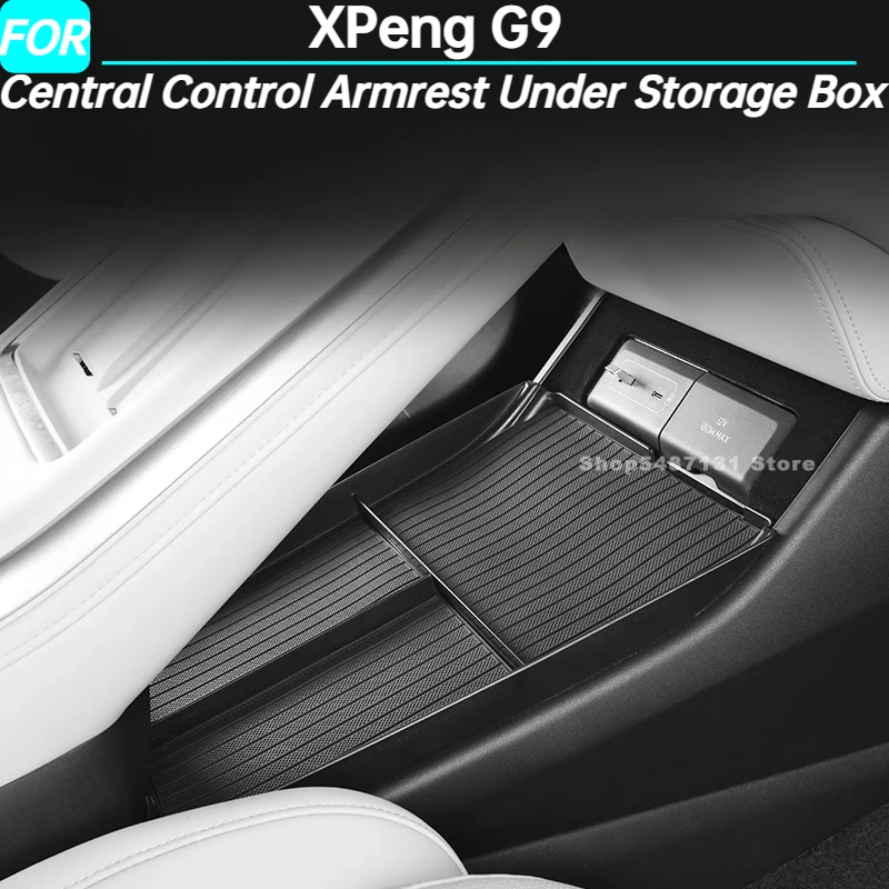 

Автомобильный центральный подлокотник под ящик для хранения для XPeng G9, аксессуары для интерьера 2024 2025