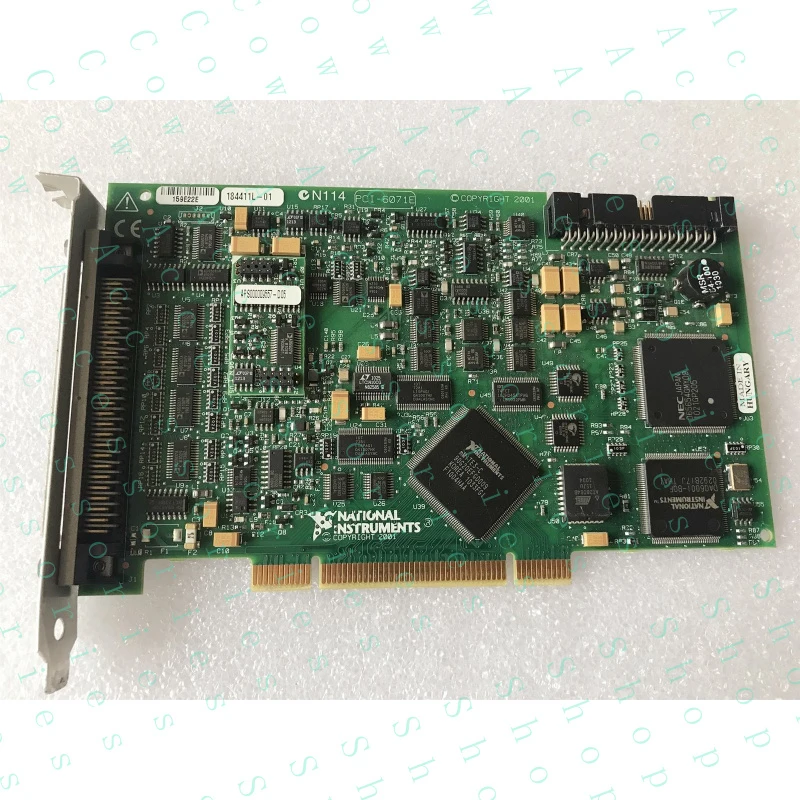 

Многофункциональная аналоговая вводная плата NI DAQ Card PCI-6071E от National Instruments, 1.25 мс/с
