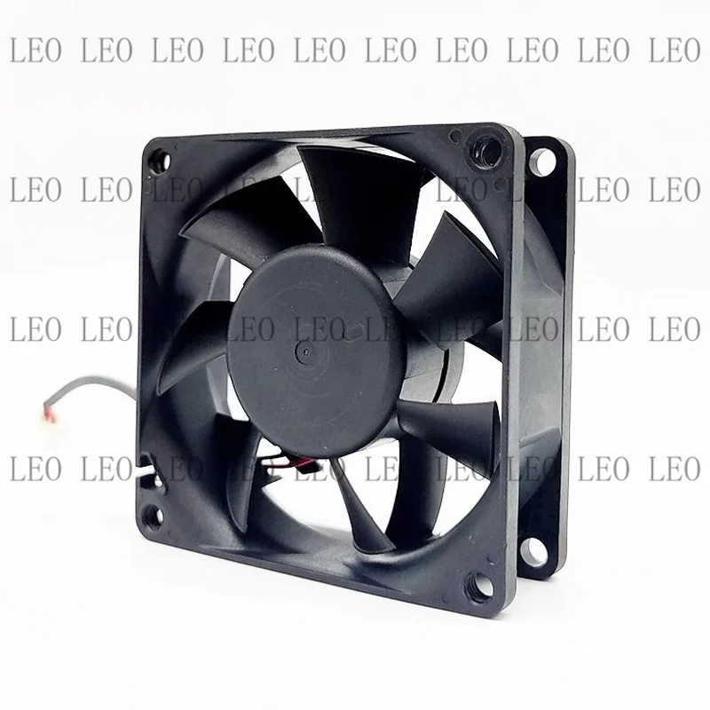 M 1PCS For MGA7012HR-O25 DC12V 0.22A 7CM 2-Wire Dual Balls Silent Cooling Fan
