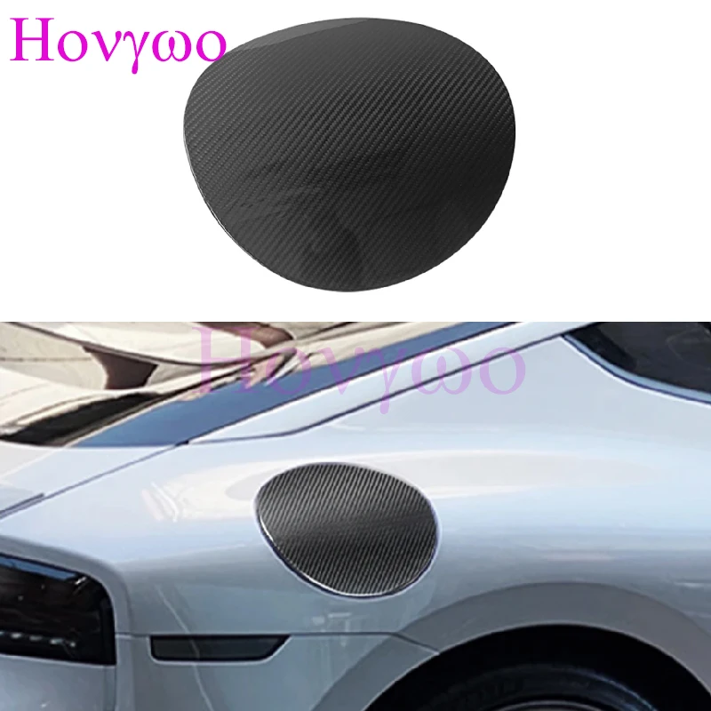 

Real Carbon Fiber Fuel Tank Cover for Nissan Z 400Z RZ34 Fairlady Z 2023up Direct Add-On Gas Lid Cap