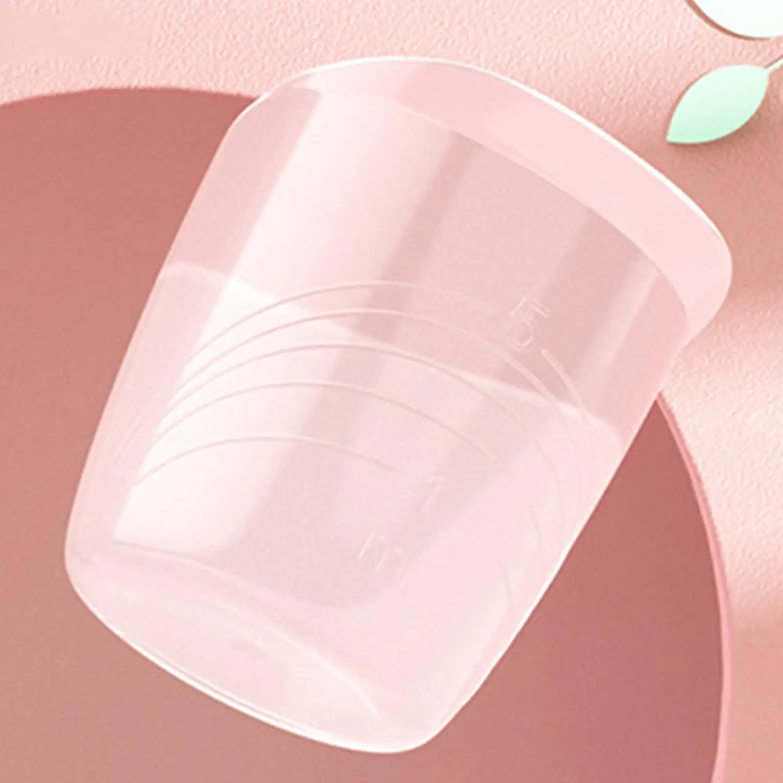 Feeding Measuring Cup for Tots Long Pointed Guide Spout Clear Measurement Scales 35ml Anti Choking Water Bottle Gauges Angled