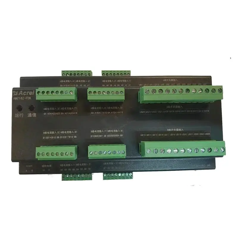 Acrel AMC16Z-FAK 35mm Din Rail Multi-Channel 1 Phase Energy Meter with RS485 Modbus-RTU and Switch Output