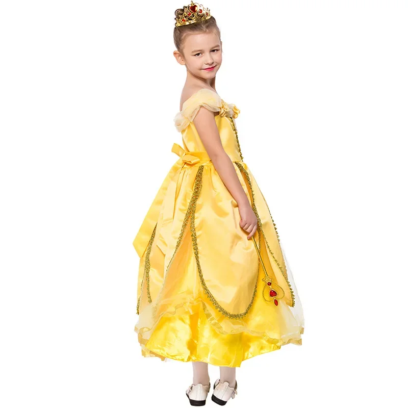 Princess Dress For Birthday Cosplay Halloween Girls Party Fairy Dress Wedding Dresses Princesses Costume Girls Party Dress