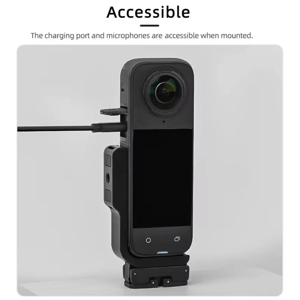 

Magnetic Quick Release Bracket For Insta360 X5 L-Type Vertical-Horizontal Mount Adapter Base For Insta360 X5 Camera Accesso U1W6
