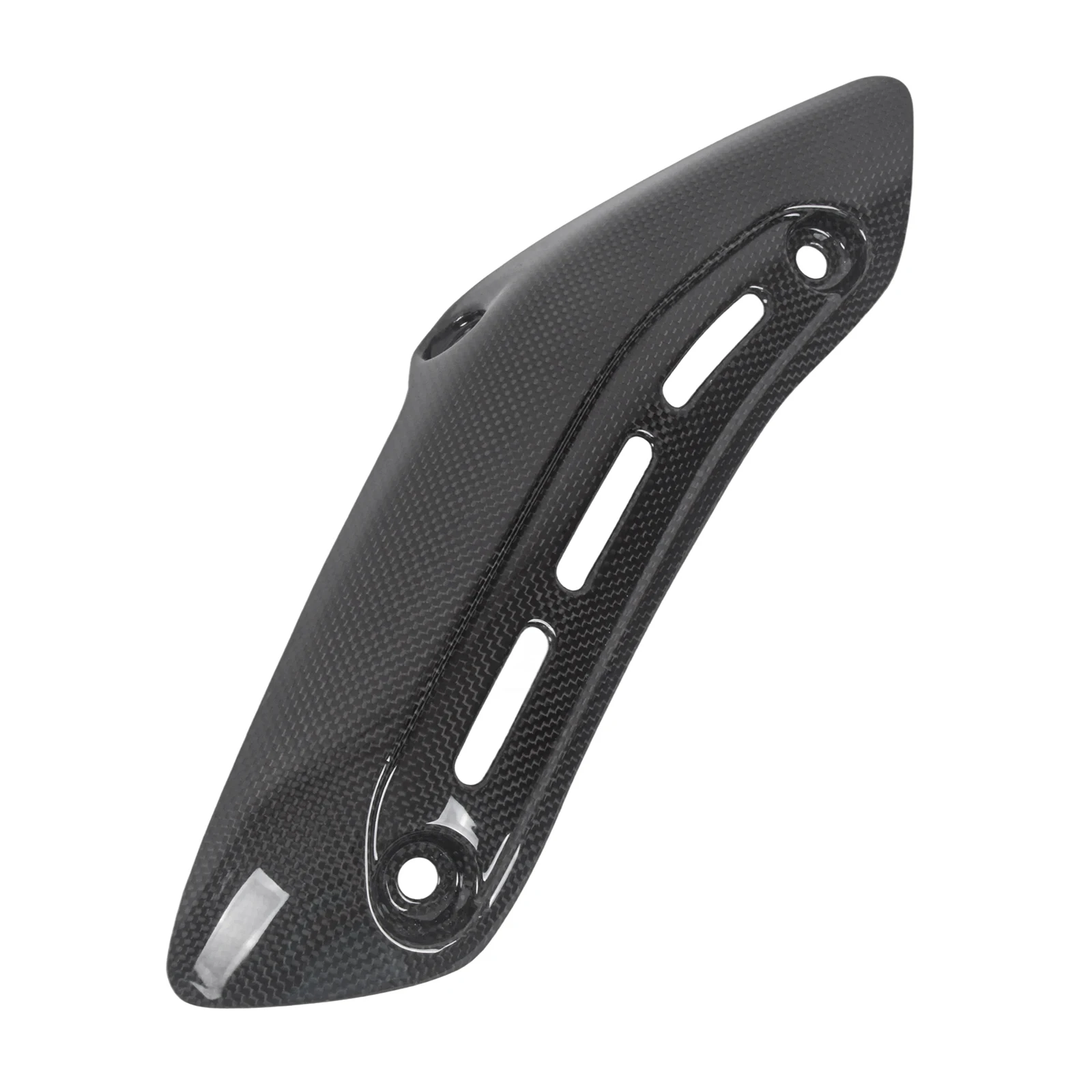 Carbon Fiber Motorcycle Exhaust Pipe Heat Shield Cover Fairing For Ducati Monster 1200 2014 2015 2016 2017 2018 2019 2020 2021
