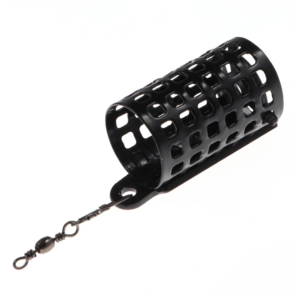 5Pcs Runde Platz Angeln Feeder Käfig Edelstahl Fishings Locken Käfig 20g-60g Tragbare Falle köder Korb Angelgerät – Detail 18