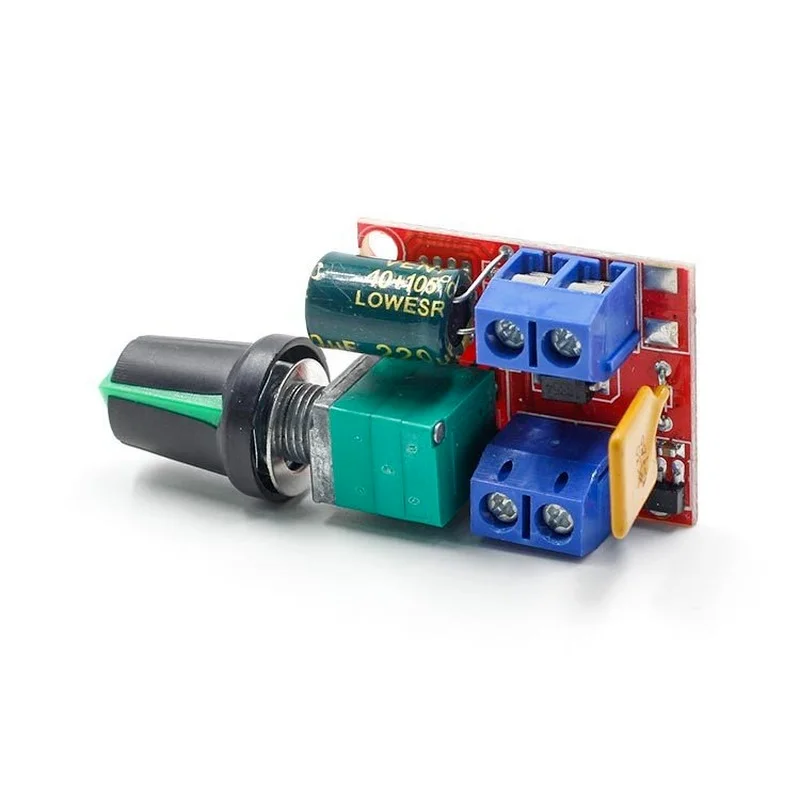 Mini DC-DC 4.5V-35V 5A 90W PWM DC Motor Speed Controller Module  Regulator Control Adjust Board Switch 12V 24V PN35