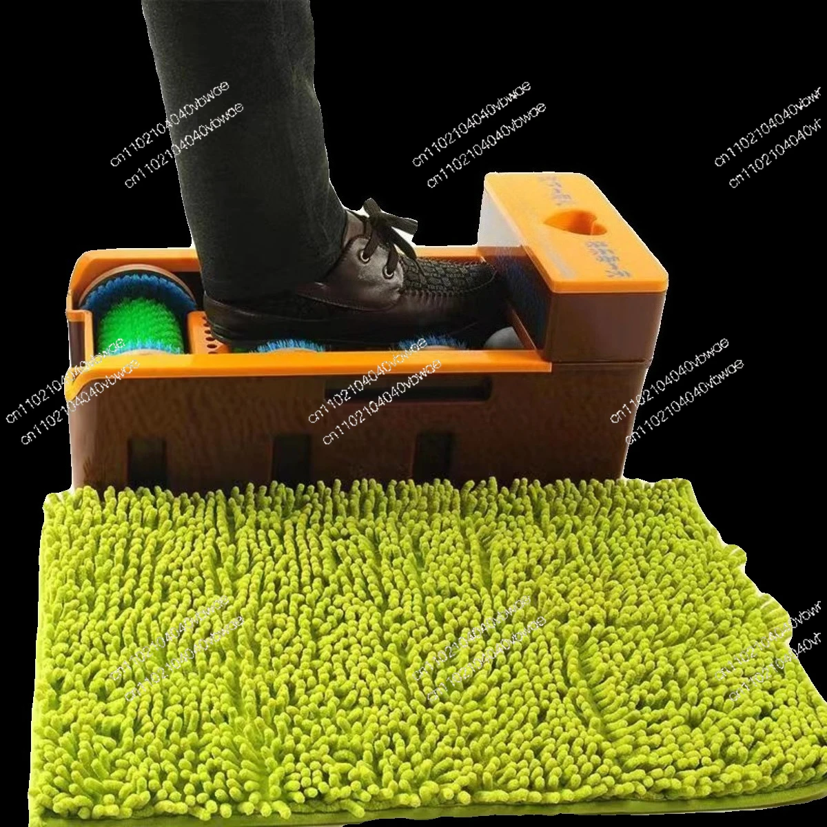 Sole cleaning machine intelligent scrubbing shoe edge free slippers motor shoe shine cover dust removal
