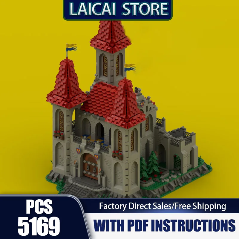 

Средневековая модель замка Moc, строительные блоки, черные рыцари, роза, модель замка, технология, кирпичи, сделай сам, сборка, праздничные игрушки, подарки