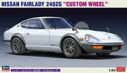 Hasegawa 20618 Static Assembled Car Model 1/24 Scale For NISSAN FAIRLADY  240ZG CUSTOM WHEEL  Car Model Kit