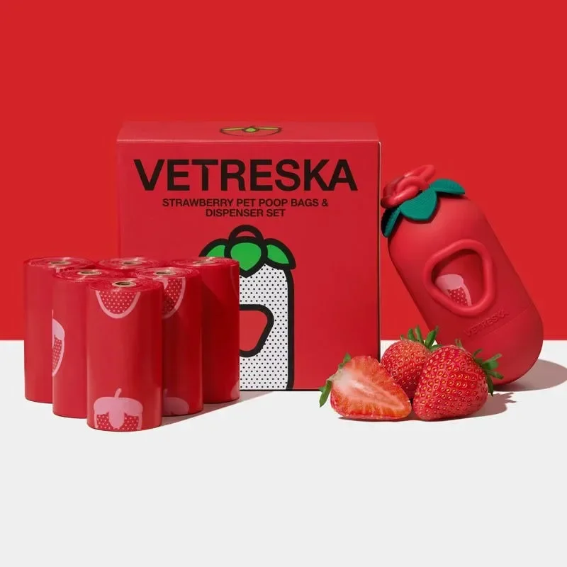 Optics-Ensemble de sacs à crottes de chien parfumés Harvey nickel able, sacs à crottes de chien, extérieur portable, sac à excréments de renforcement, ménage de bain, cuillère à soupe