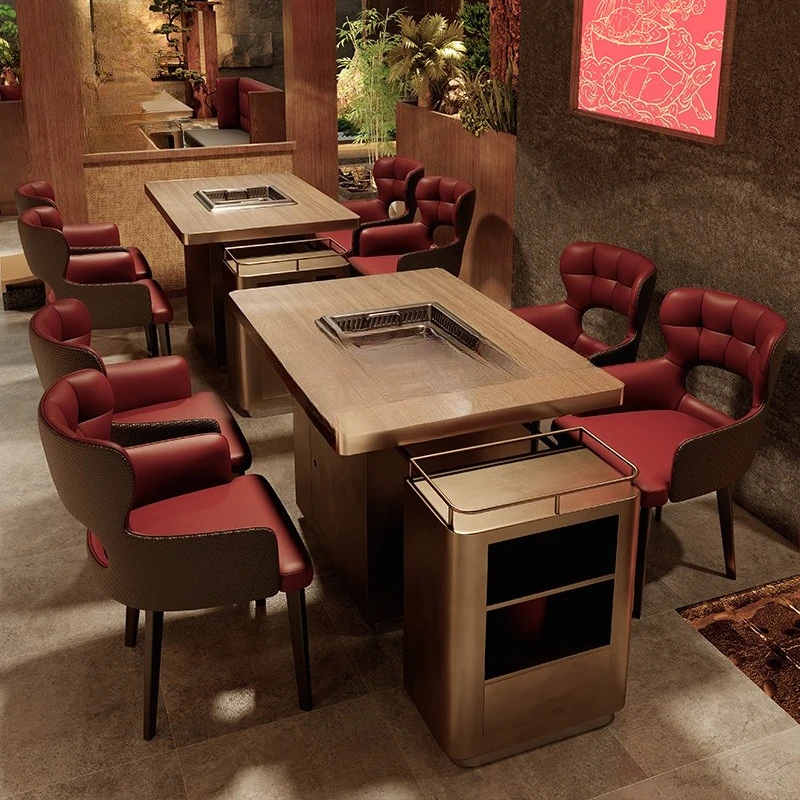

Chain restaurant dining table and chairs buffet restaurant booth sofa
