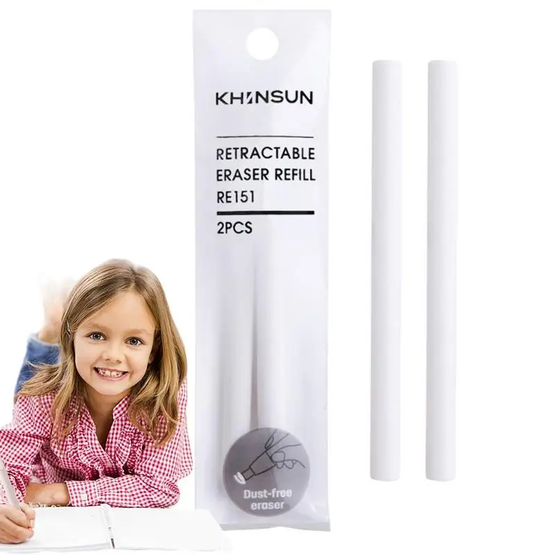 Pen-Style Erasers Eraser For Pencil Writing Easy To Hold And Operate Easy To Hold And Operate Erases With Precision Clean For