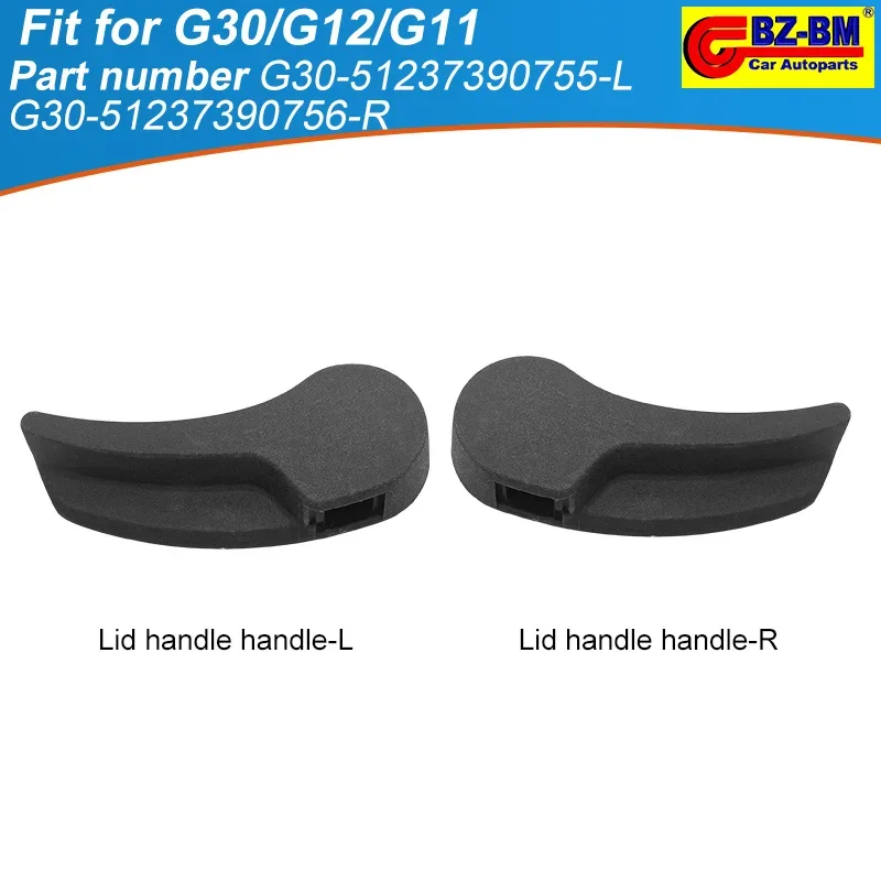 

Front engine hood bonnet release handle lever bracket For BMW G30 G12 51237390755 LHD 51237390756 RHD 51237343390 51237347413