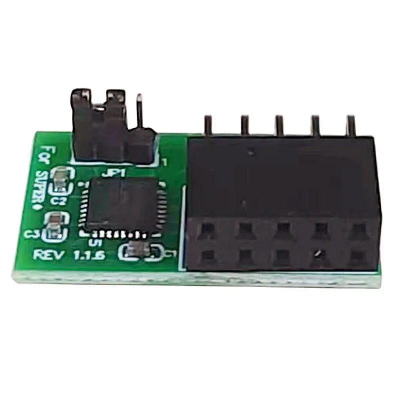 A69Z SPI TPM 2.0 Module Trusted Platform TPM 2.0 Horizontal Trusted Platform Module For Supermicro-AOM-TPM-Parallel(B)