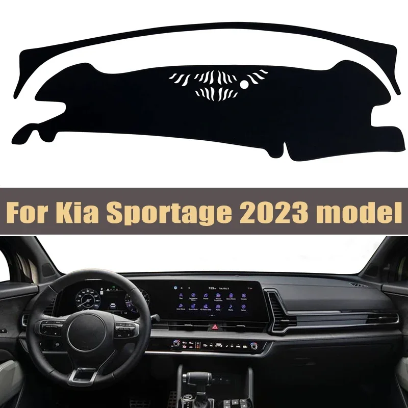 

Коврик на приборную панель автомобиля, защита от бликов, для Kia Sportage 2023 2024 2025, аксессуары для интерьера (для леворульных авто) ﻿