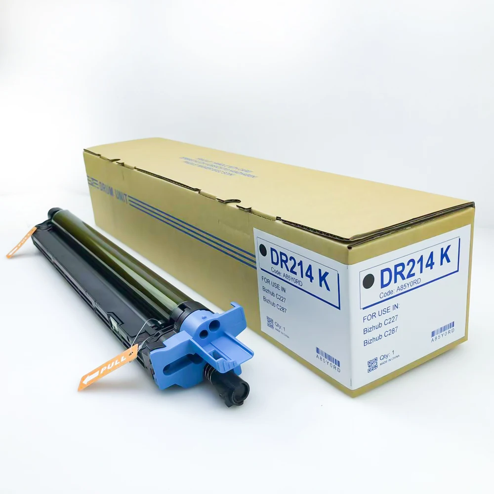 1PCS DR214 Drum Voor Konica Minolta Bizhub C226 C266 C256 C7222 C7226 C227 C287 C367 C7528 Hoge Kwaliteit