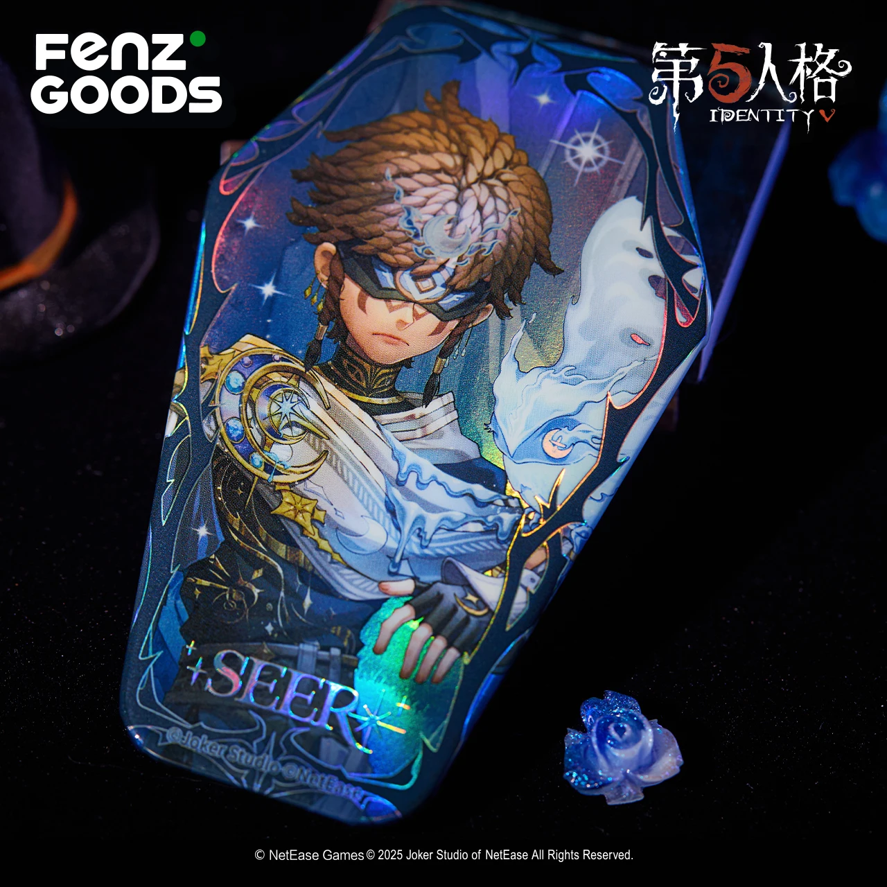 2025 أنيمي لعبة الهوية الخامس ضوء سحري صفيح شارة جالاتيا باتريشيا دورفال صندوق عشوائي عادي الليزر باجي بروش السلع الرسمية #4