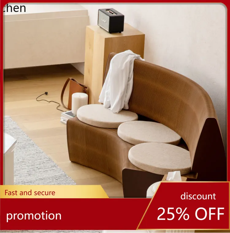 

ZML sofa chair minimalist single chair balcony leisure chair living room creative simple multi-seater