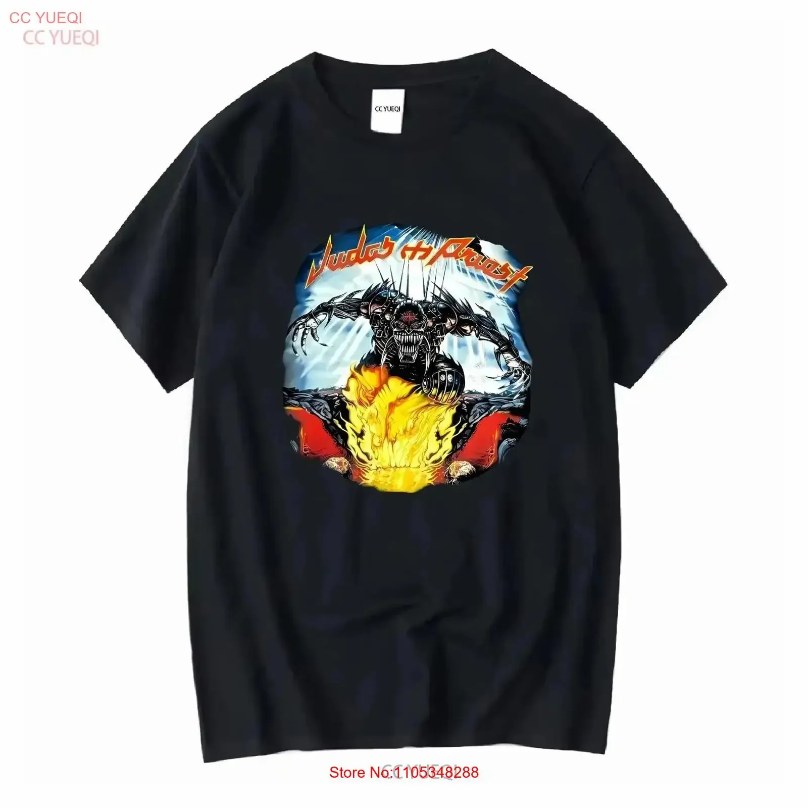 Vintage 90er Jahre Judas Priest Jugulator T-Shirt, gewaschen, stilvoll, weich, lässig, dehnbar, Designerkleidung, Streetwear, vielseitig, Vintage