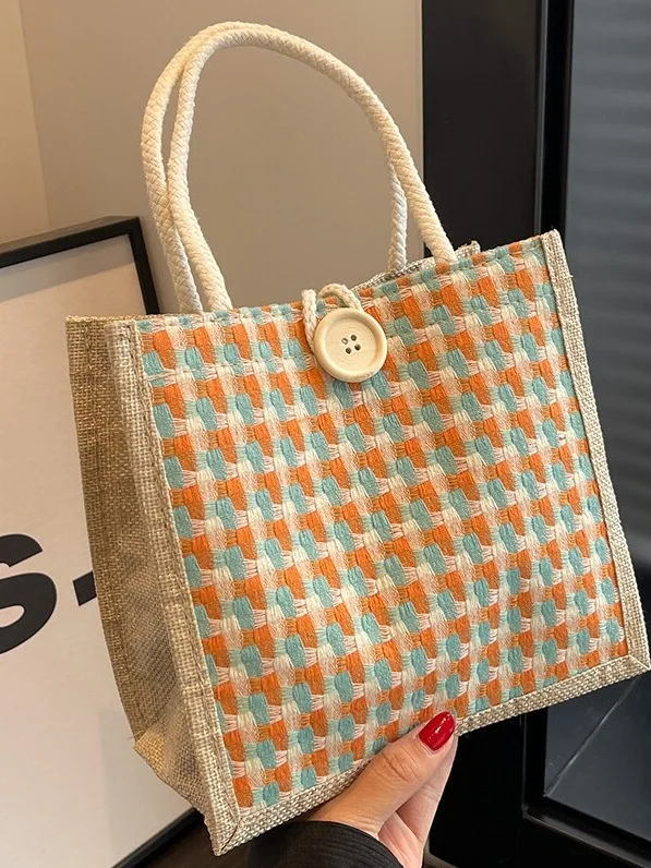 nova-bolsa-de-linho-amarela-para-mulheres-bolsa-de-linho-trancada-pequena-de-mao-estilo-casual-simples-moda-de-verao