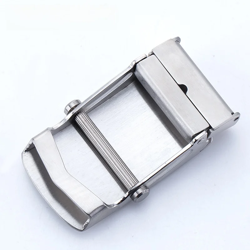 304-ステンレススチールローラーブルベルトブルー歯や穴なしキャンバスパンツウエストヘッド-38-センチメートルテールクリップ-sle-40