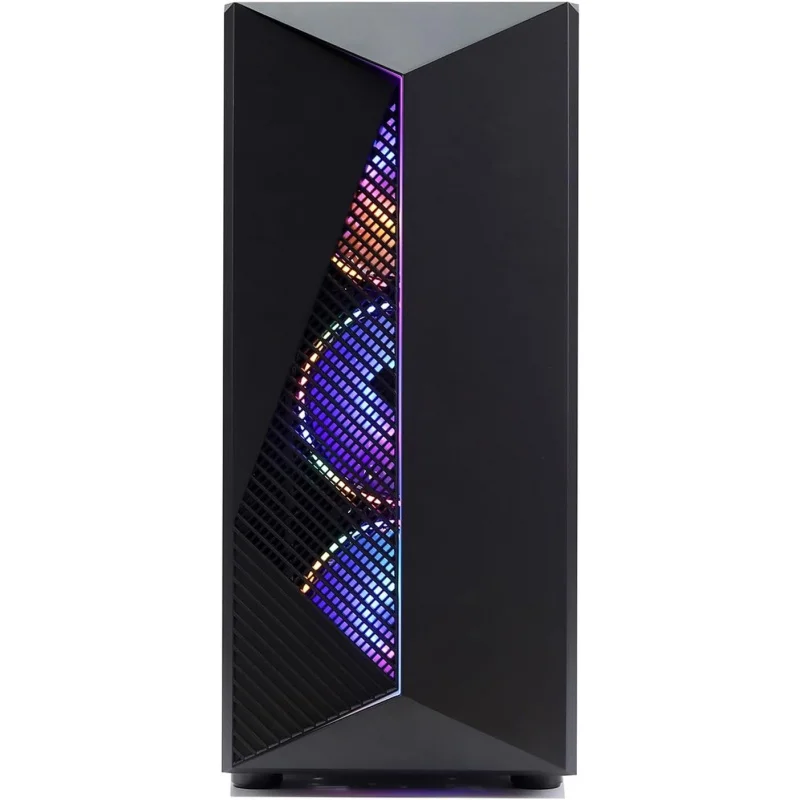 Computer da gioco desktop PC per casa e ufficio R5 5600GT, 16 GB DDR4 3200, SSD NVME 1 T, 6 ventole RGB, WiFi e Win 11 Pro 64 bit Ready