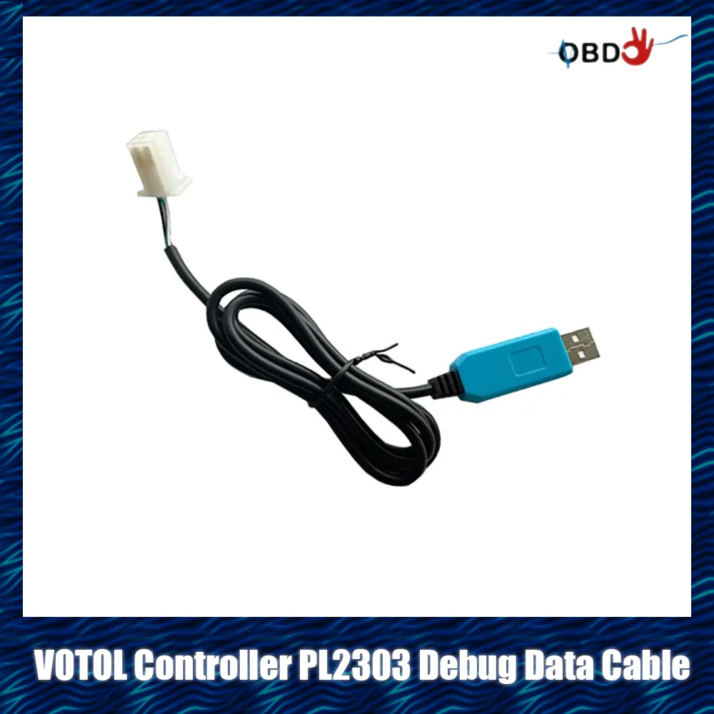 

VOTOL Controller USB PL2303 EM30 EM50 EM80 EM100 EM150 USB Cable Data Cable for Adjusting Controller Parameters