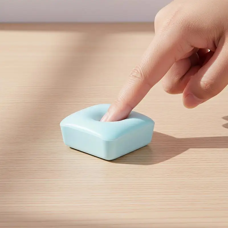 Square Bread Slow Rising Stress Relief Toy Soft Wet Touch Durable for Office Desk Decor Stress Release Toy