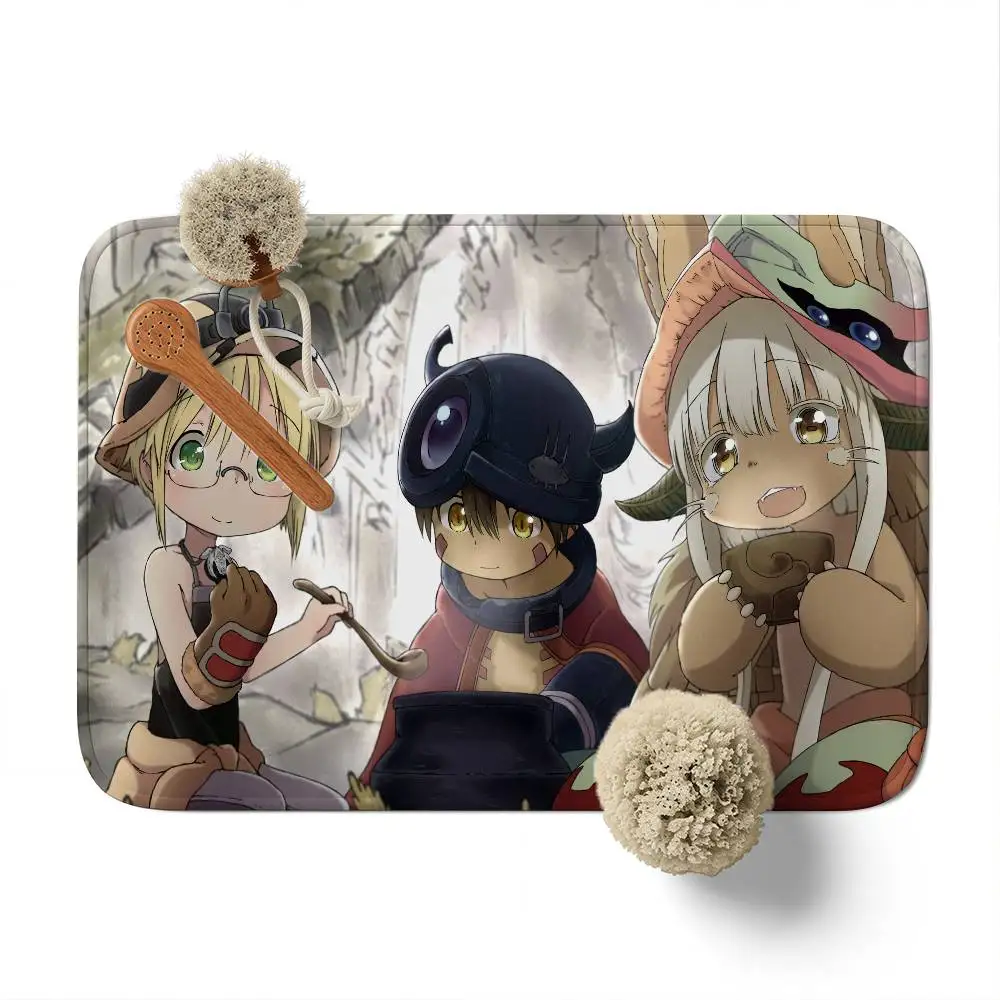 

Cute Riko Made In Abyss Floor Mat Printed Large Carpets Room And Bedroom Carpets Bathroom Anti Slip Door MATS Small Carpets