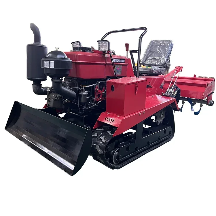 Rotary hoe tiller cultivator Farm machinery new multifunctional mini tiller walking tractors micro tillage machine