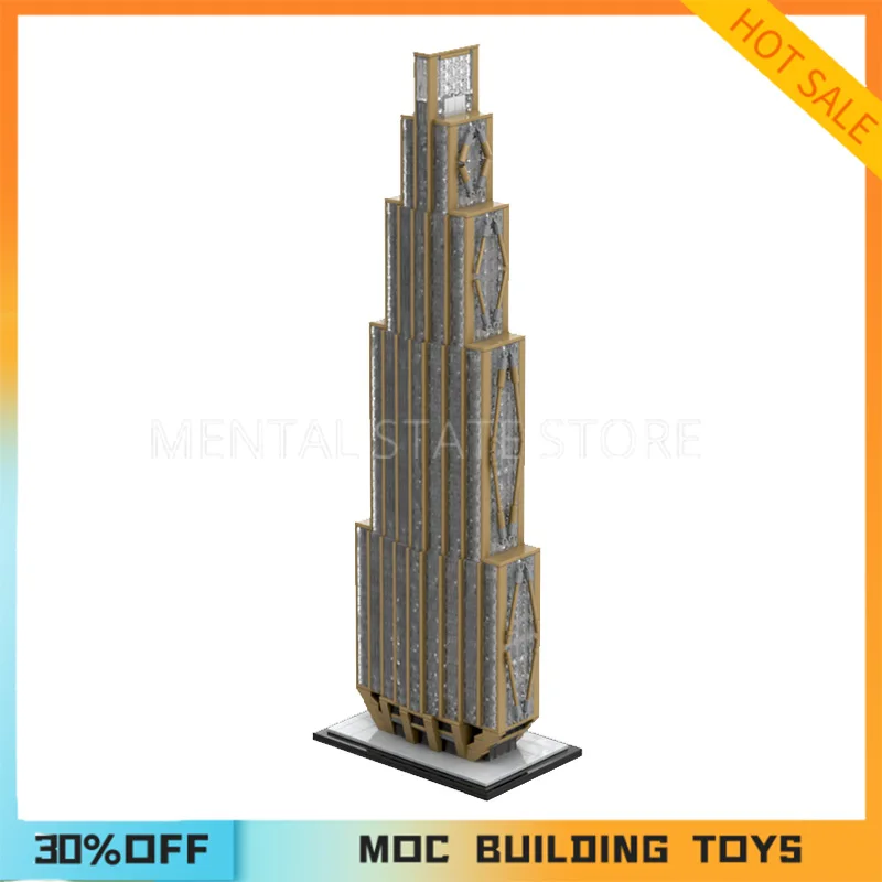 3180PCS Customized MOC 270 Park Avenue 1:800 Scale Building Blocks Technology Bricks DIY Creative Assembly Education Toy Gifts