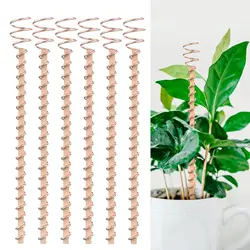 Electroculture Plant Stakes Gardening Copper Coil Antennas for Growing Garden Plants and Vegetables Using Ether Energy